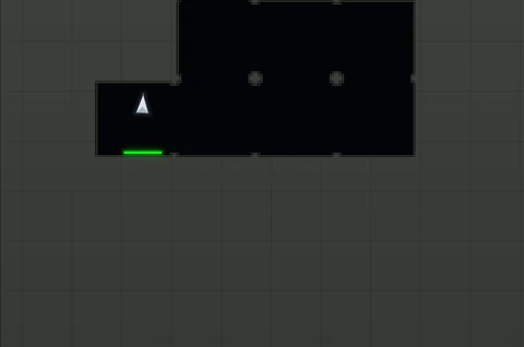 Classic, Labyrinth: dark maze corridors cut through grey stone.
